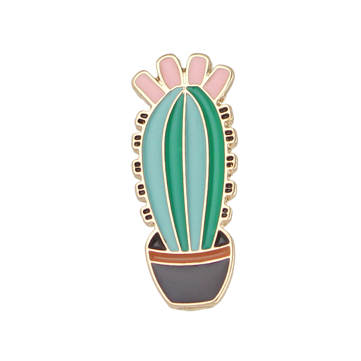 Blue, Green, or Orange Cactus Pins