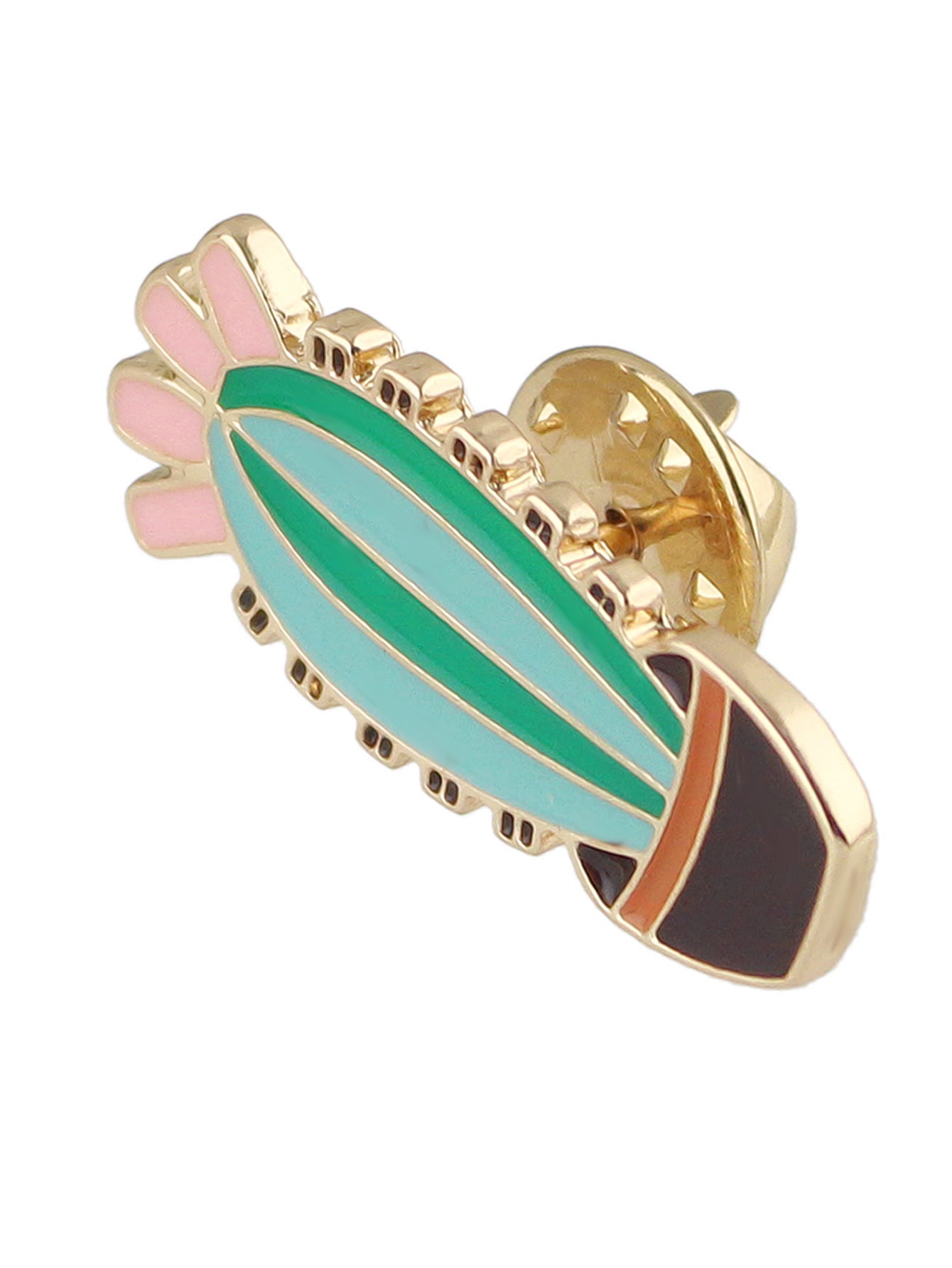 Blue, Green, or Orange Cactus Pins