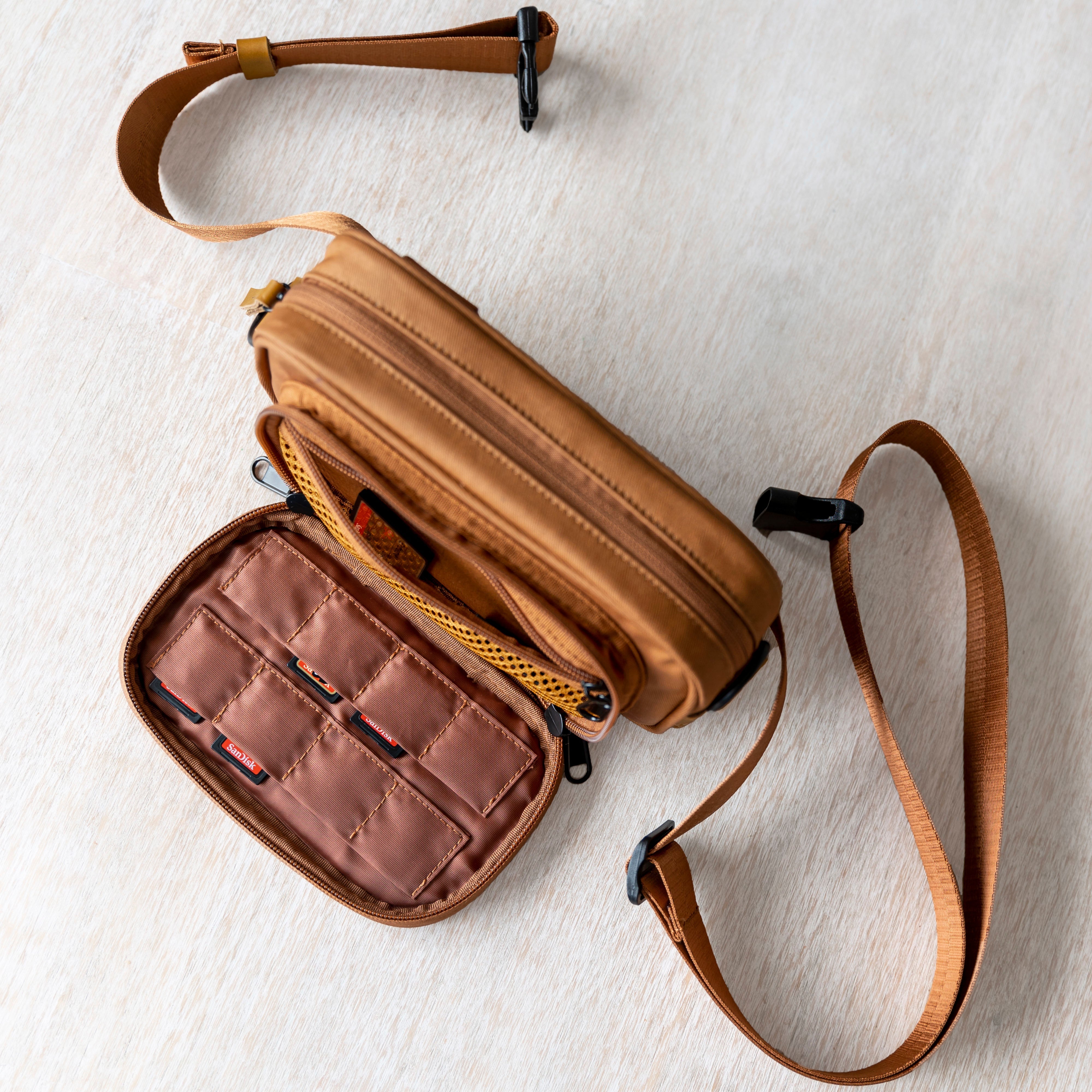 ‘Frankie' Photographer's Fanny Pack - Caramel