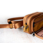 Load image into Gallery viewer, ‘Frankie&#39; Photographer&#39;s Fanny Pack - Caramel
