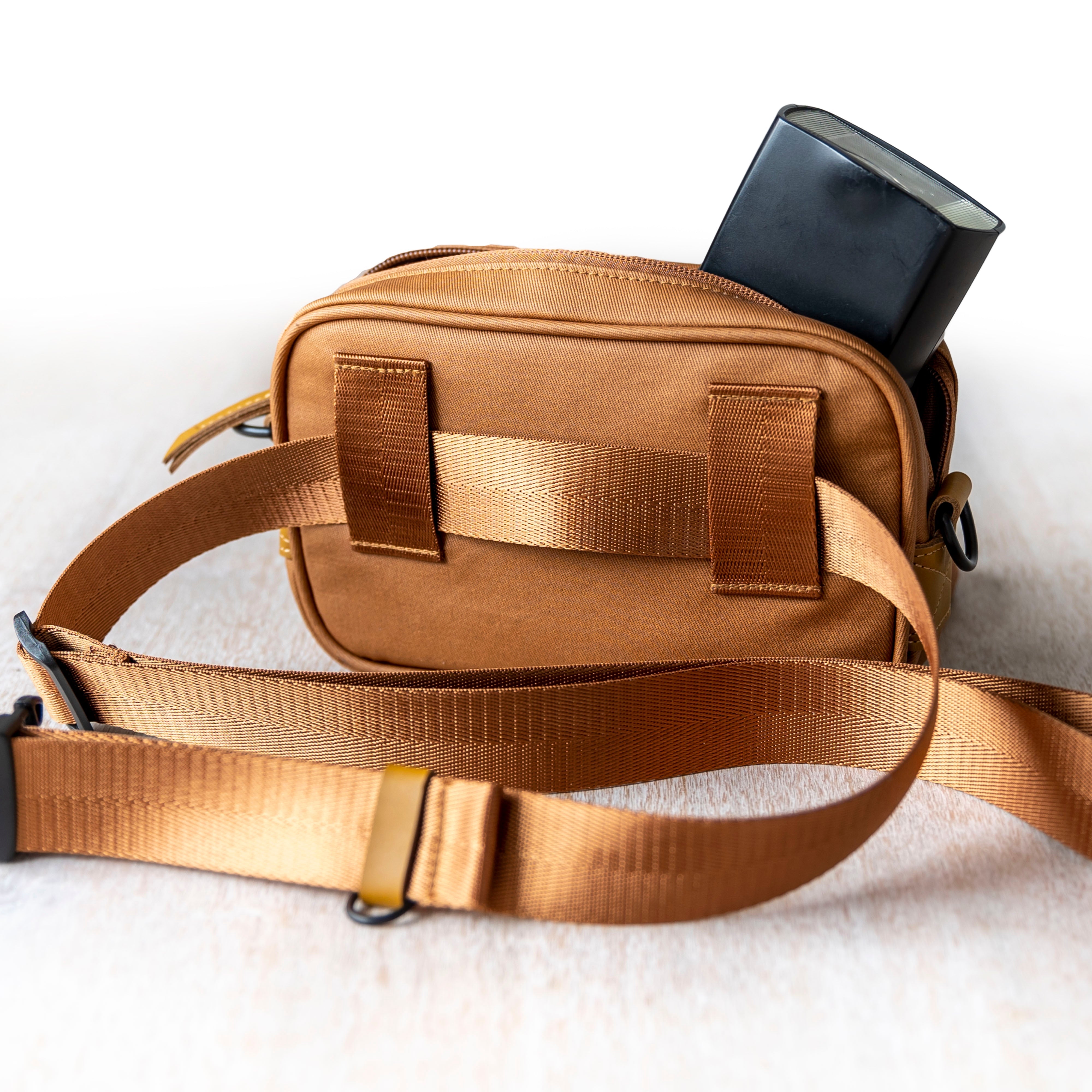 ‘Frankie' Photographer's Fanny Pack - Caramel