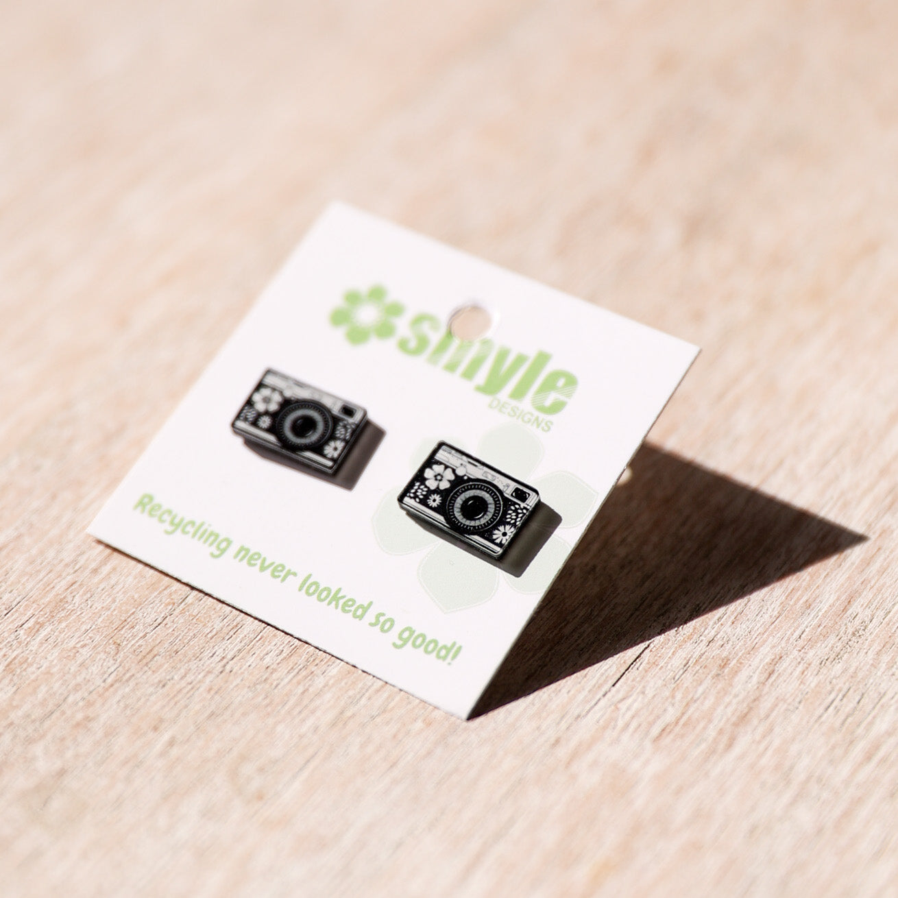 Camera Stud Earrings