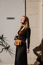 Load image into Gallery viewer, &#39;Luna&#39; Lustre Camera Strap
