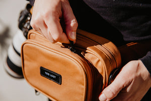 ‘Frankie' Photographer's Fanny Pack - Caramel